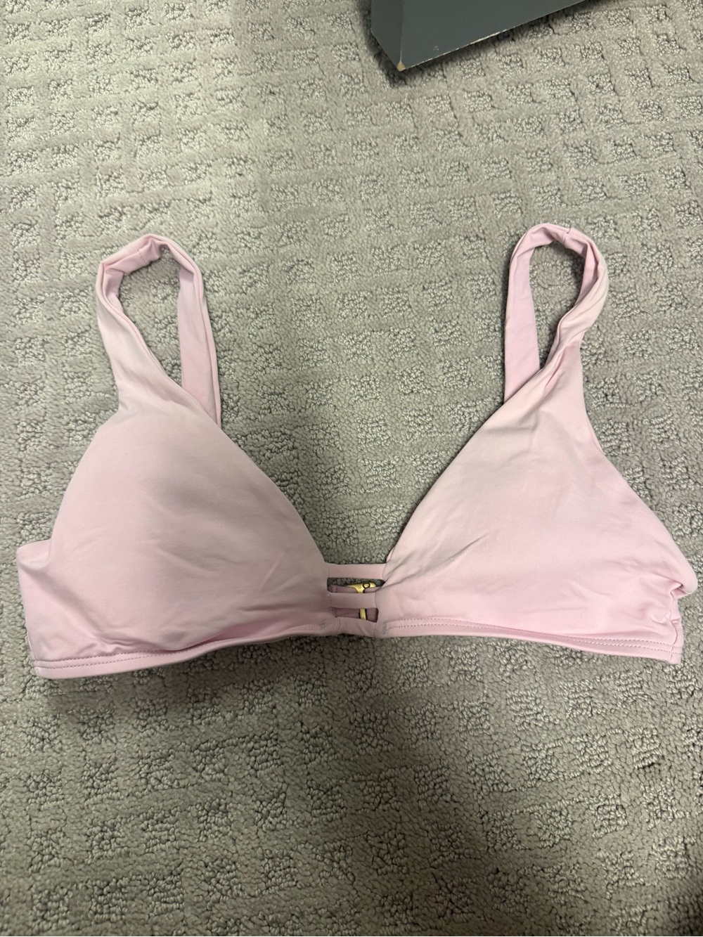 Lspace Light Pink Monroe Bathing Suit Top